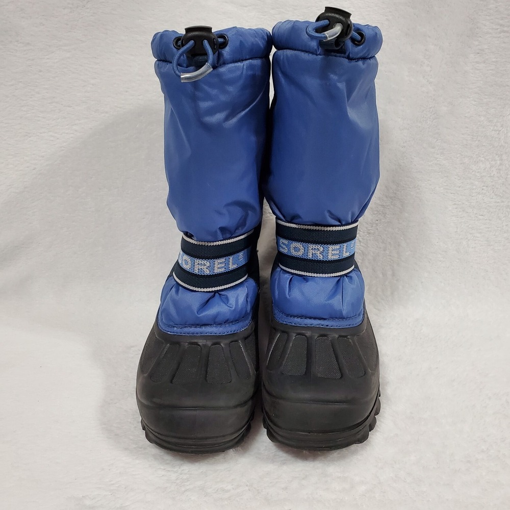 Sorel‎ Boots Womens 6 Blue Rain Snow  Rubber Sole Outdoor Gorpcore Waterproof